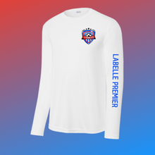 Load image into Gallery viewer, LaBelle Premier Dri-Fit Long Sleeve - Sleeve Wording
