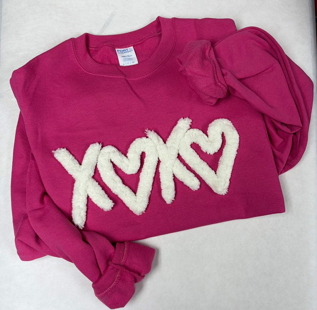 Valentines X0X0 Crewneck Sweater