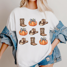 Load image into Gallery viewer, Western Fall Pumpkin Tee
