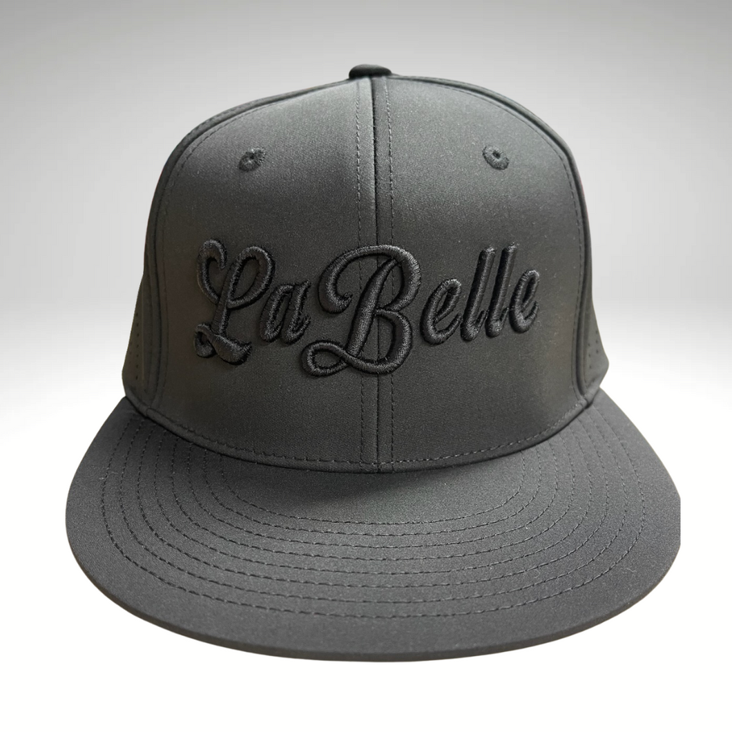 LaBelle Black on Black Fitted Hat